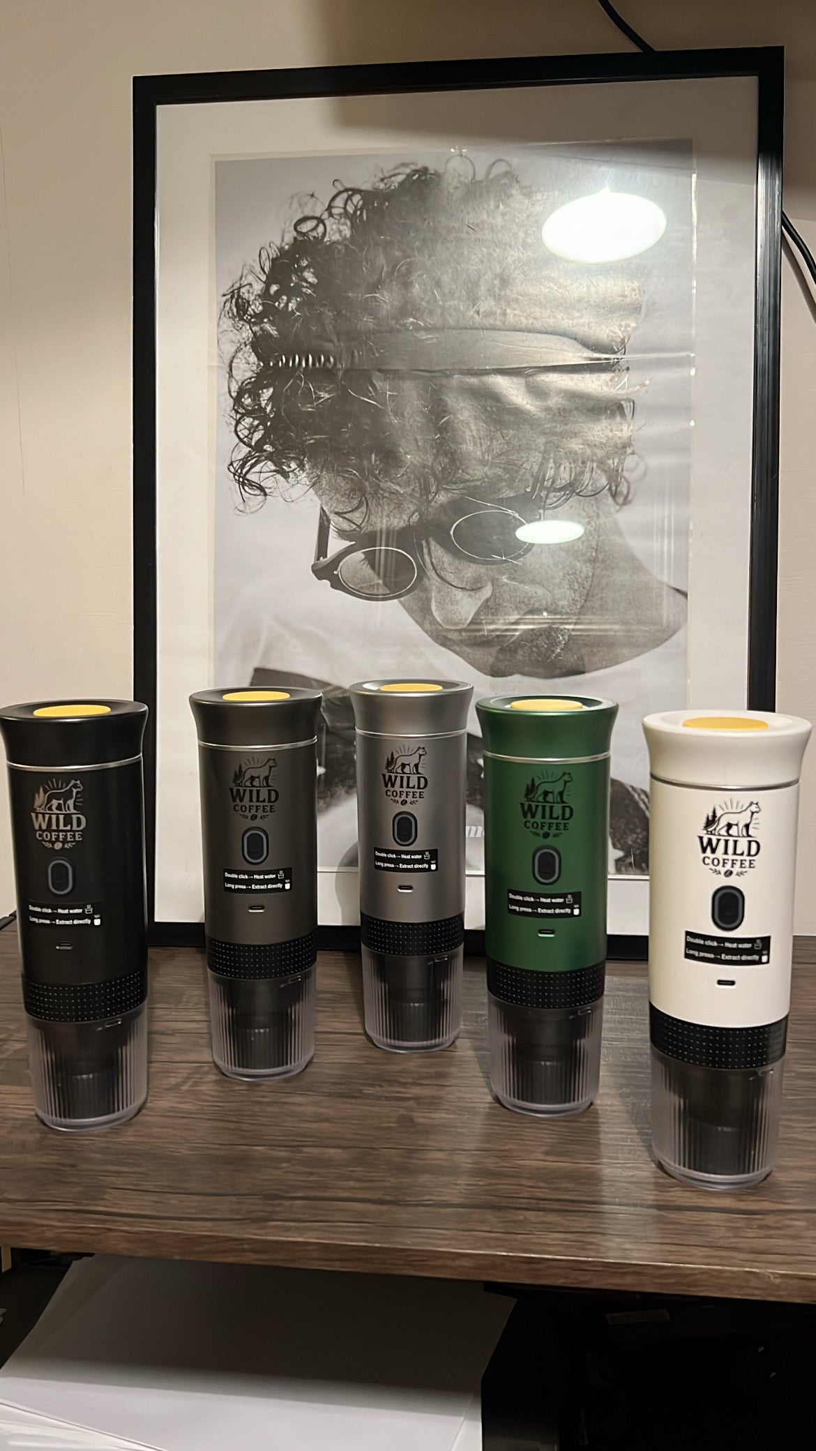 Cafetera Portátil Wild Coffe