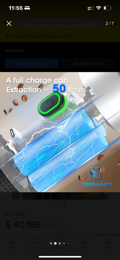 Cafetera Portátil Wild Coffe