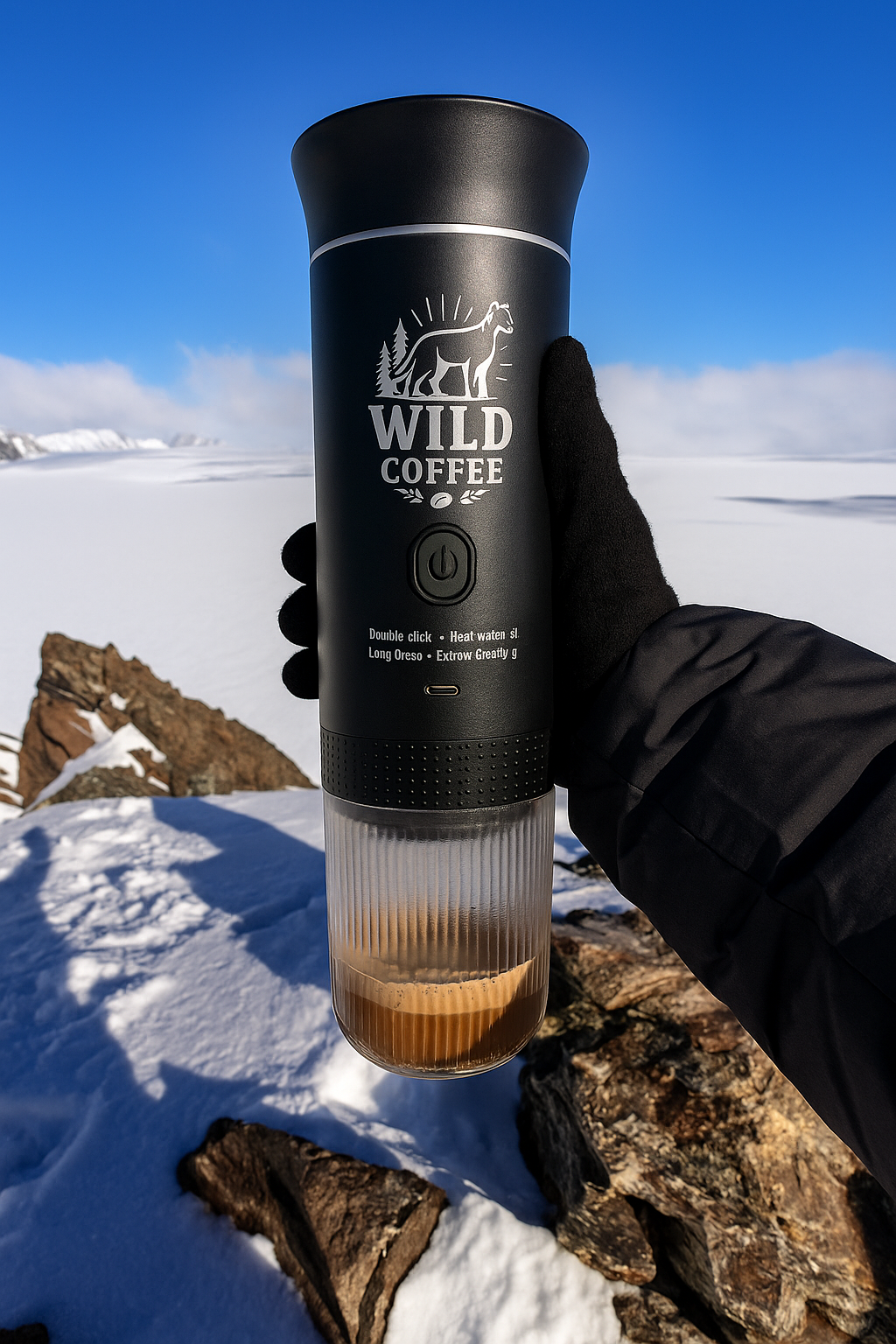 Cafetera Portátil Wild Coffe