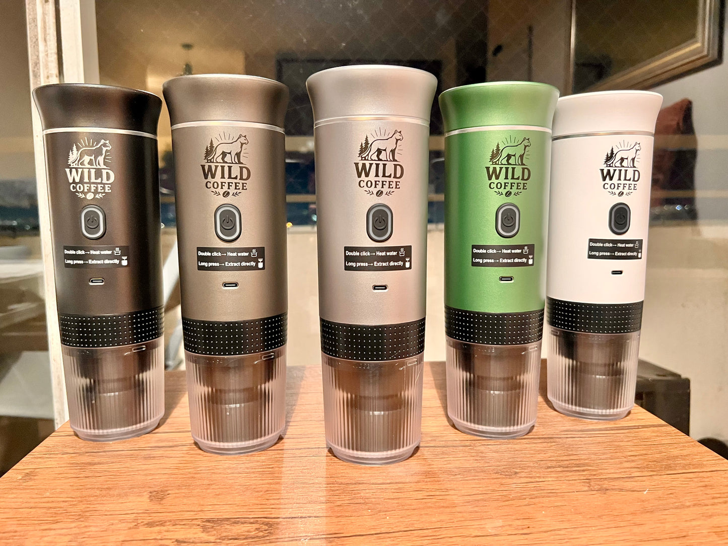 Cafetera Portátil Wild Coffe