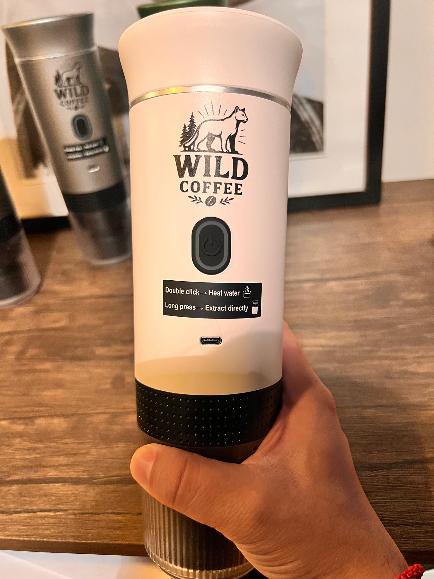 Cafetera Portátil Wild Coffe