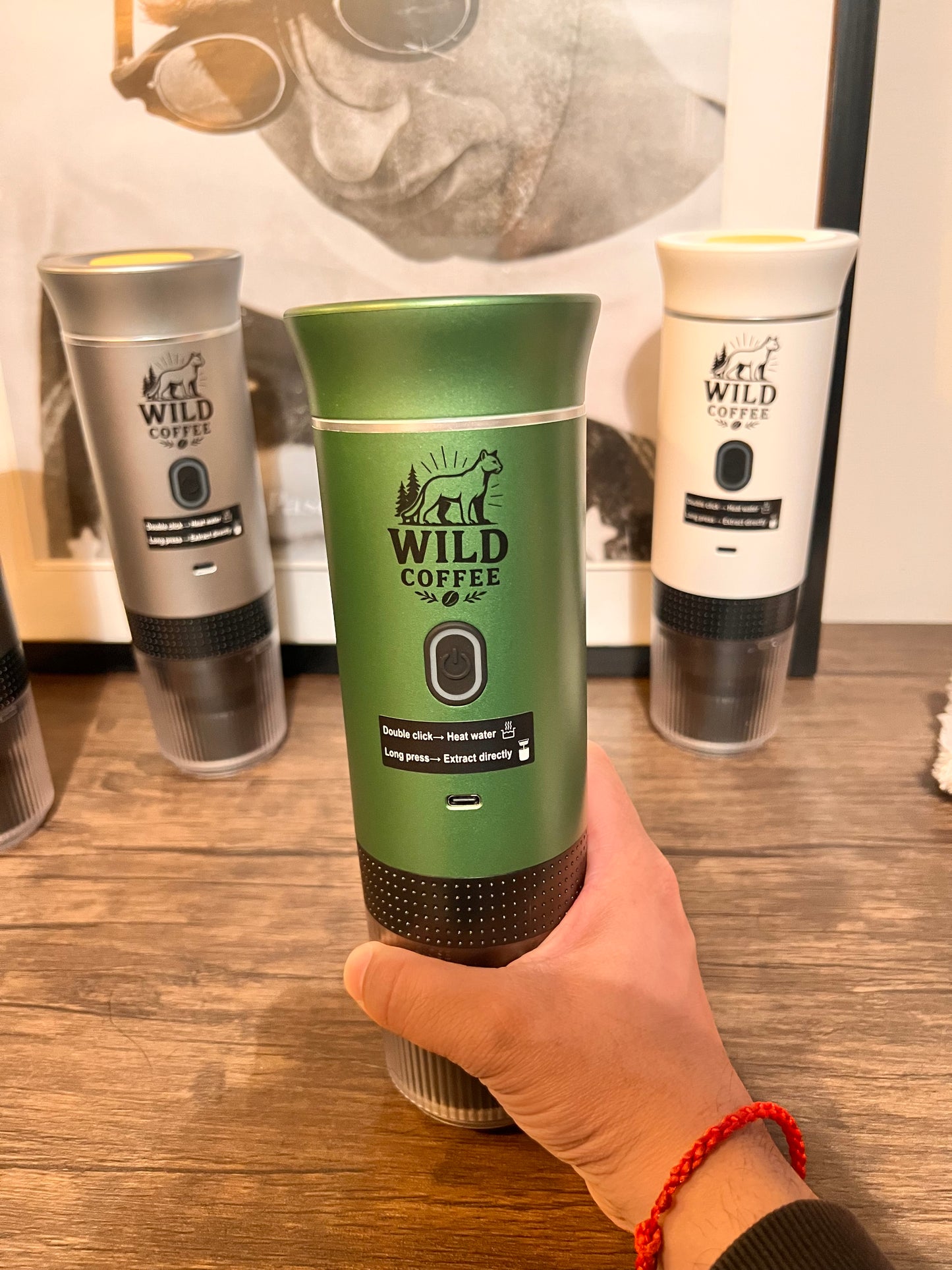 Cafetera Portátil Wild Coffe